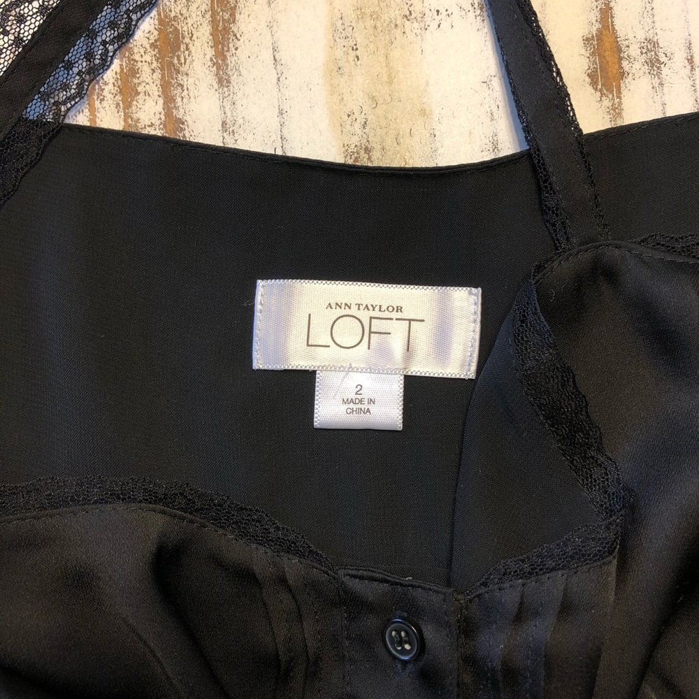 Ann Taylor LOFT black top